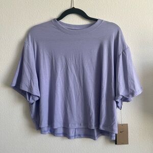 Nike Women's Light Purple Short Sleeve Tee